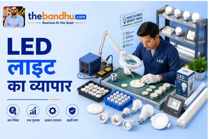 LED लाइट का व्यापार (LED Bulb Business)