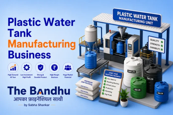 Plastic Water Tank Manufacturing Business