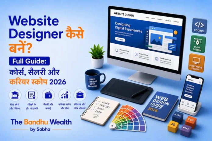 Website Designer कैसे बनें? Full Guide: कोर्स, सैलरी और करियर स्कोप 2026