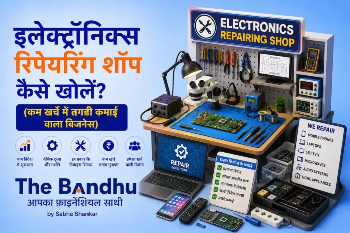 इलेक्ट्रॉनिक्स रिपेयरिंग शॉप कैसे खोलें